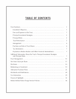 Table of Contents